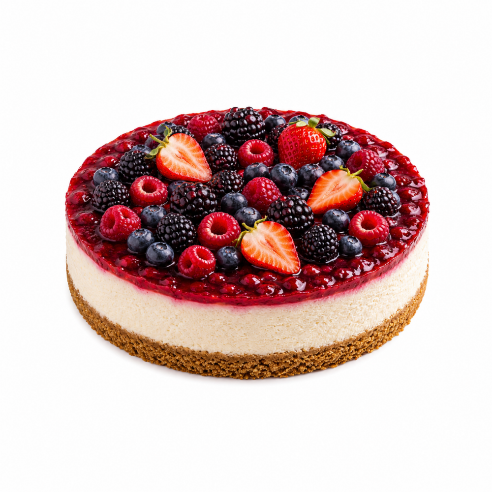 Cheesecake de frutos rojos