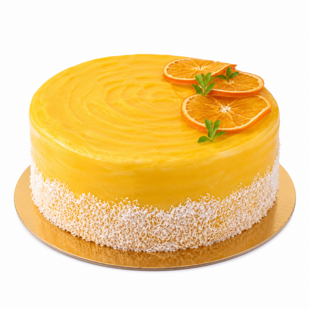 Pastel de naranja